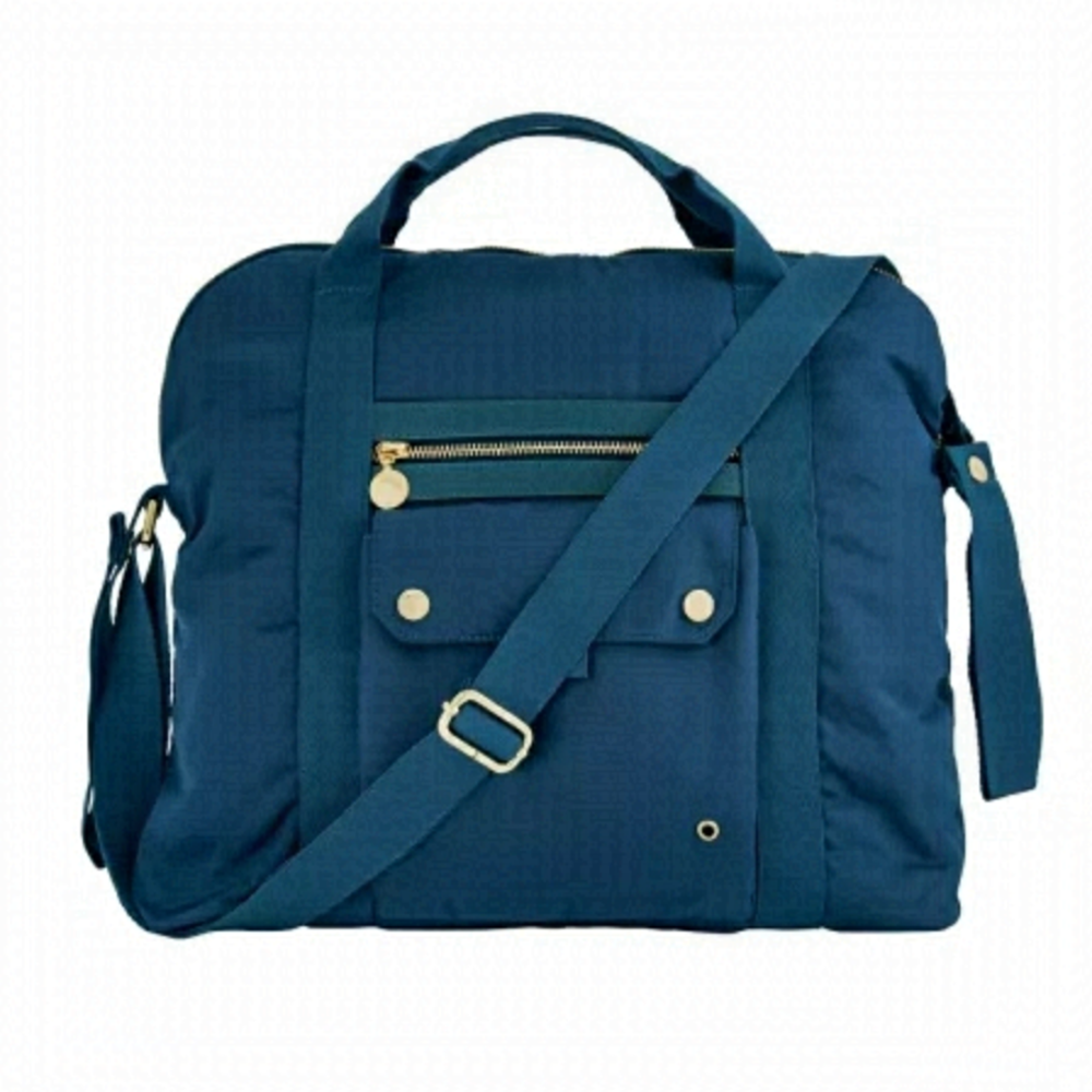 AUTH! Stella McCartney Kids Fern Diaper Bag, BLUE